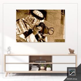 لوحة جدارية بطابع تراثي - M58