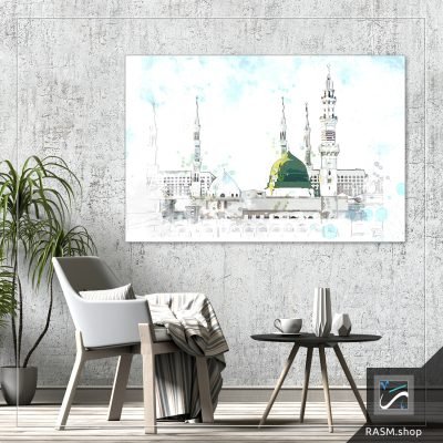 لوحات جدارية للمسجد النبوي - M79