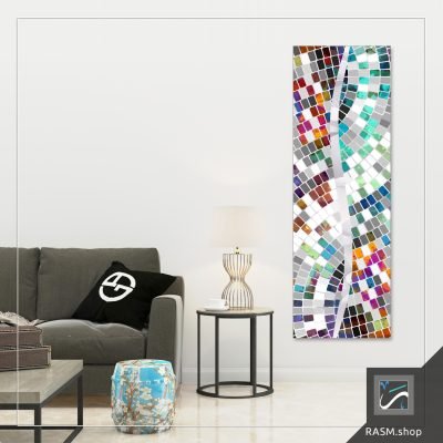 لوحات جدارية مزخرفة بألوان - O19