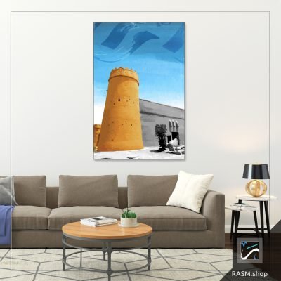 لوحة زيتية لمتحف قصر المصمك - P8