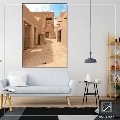 لوحات جدارية تراثية - M100