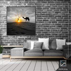 لوحات جدارية بالصحراء والظلام - M109