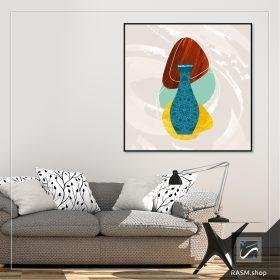 لوحات جدارية بألوان طبيعية - T9