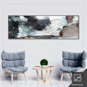 لوحة جدارية عرضية بتشكيلة نادرة - T65