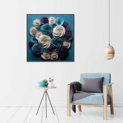 لوحة جدارية كانفس - MRR-8