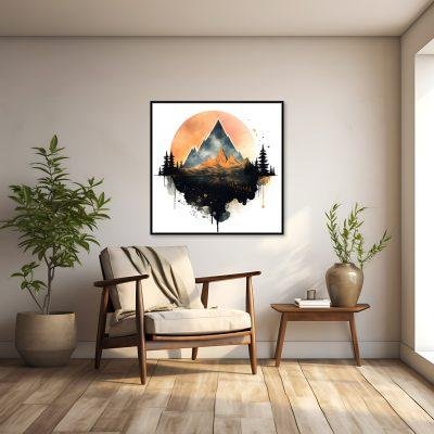 لوحة جدارية كانفس - MRS-13