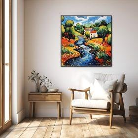 لوحة جدارية كانفس - MRT-17