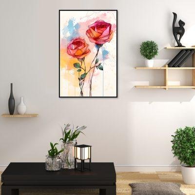 لوحة جدارية كانفس - MRT-20