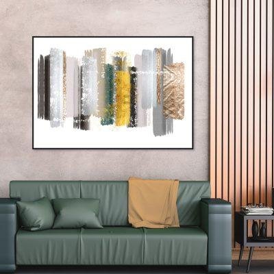 لوحة جدارية كانفس تجريدي - T116