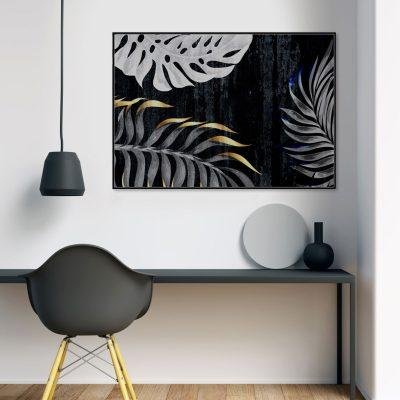 لوحة جدارية كانفس تجريدي - T134