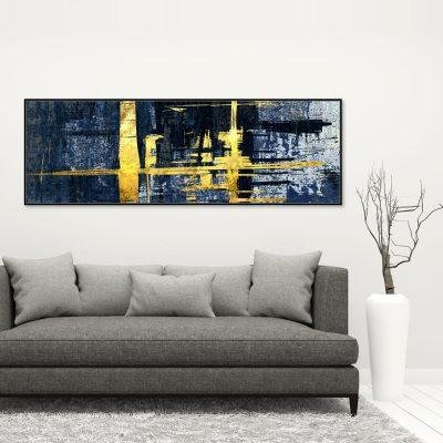 لوحة جدارية كانفس تجريدي - T49