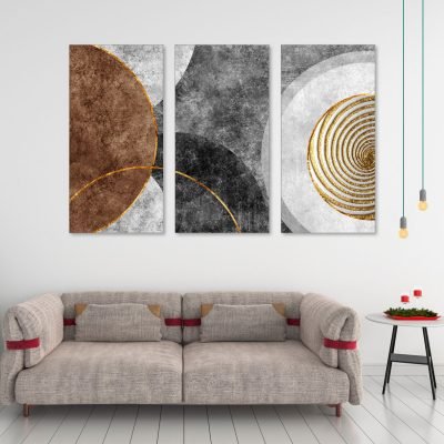 لوحة جدارية كانفس ثلاث قطع - T97