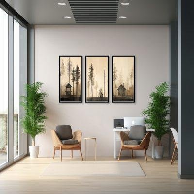 لوحة جدارية كانفس - MRS-110