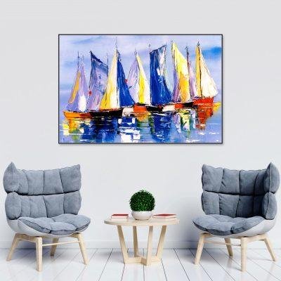 لوحة جدارية كانفس - P28