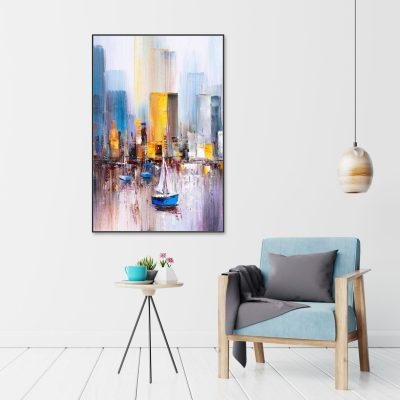 لوحة جدارية كانفس - P40