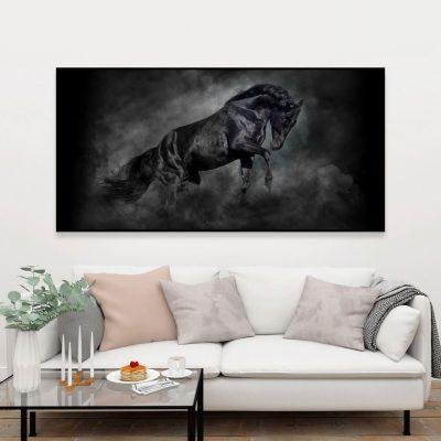 لوحة كانفس خيل B4