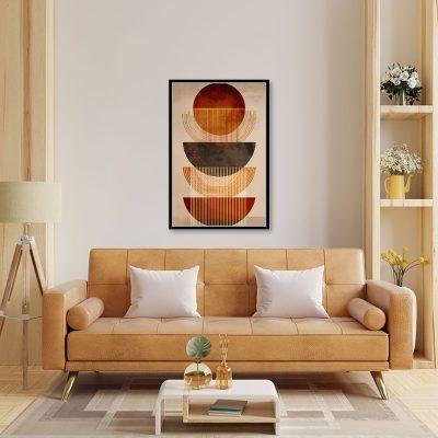 لوحة جدارية تجريدية كانفس MRT-4006