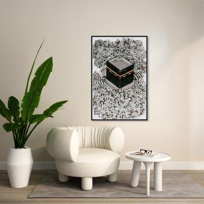 لوحة جدارية كانفس لمدينة مكة المكرمة MRSA-0011