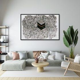 لوحة جدارية كانفس للحرم المكي MRSA-0014