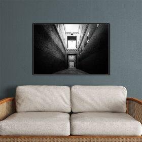 لوحة جدارية كانفس لمنازل الطين من التراث السعودي MRSA-0025