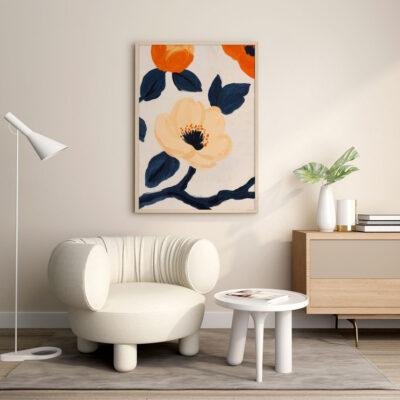 لوحة زهرية أنيقة - MRT-191112