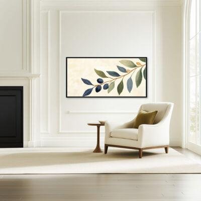 لوحة غصن الزيتون التجريدية - MRT-211110