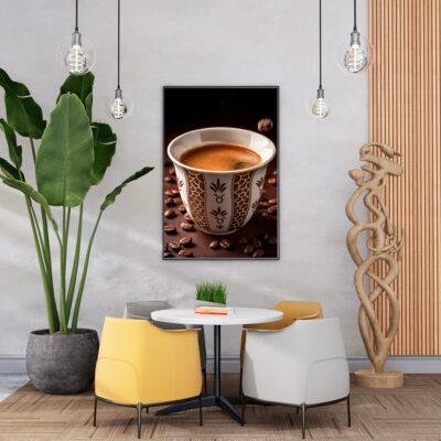 لوحة فنجان الإسبرسو - MRC-101218