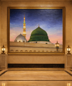 المسجد النبوي الشريف في أبهى حلّته - Rasm-mad-07