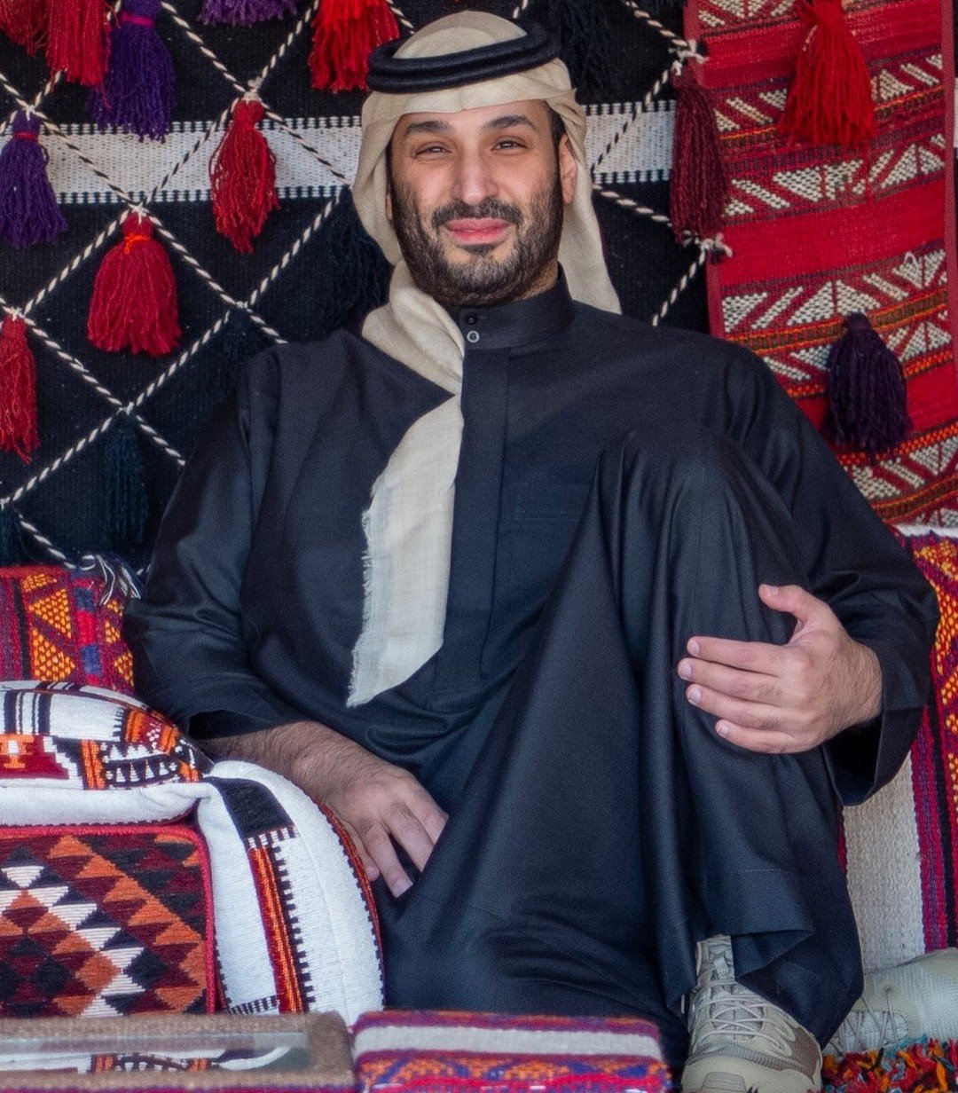 صورة ولي العهد مقاس 120×80 بدون إطار خارجي