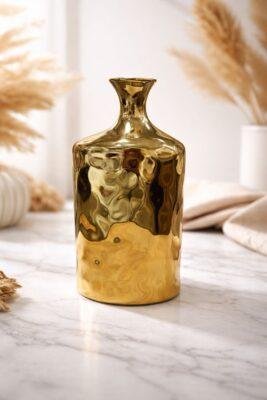 فازة ذهبية فاخرة